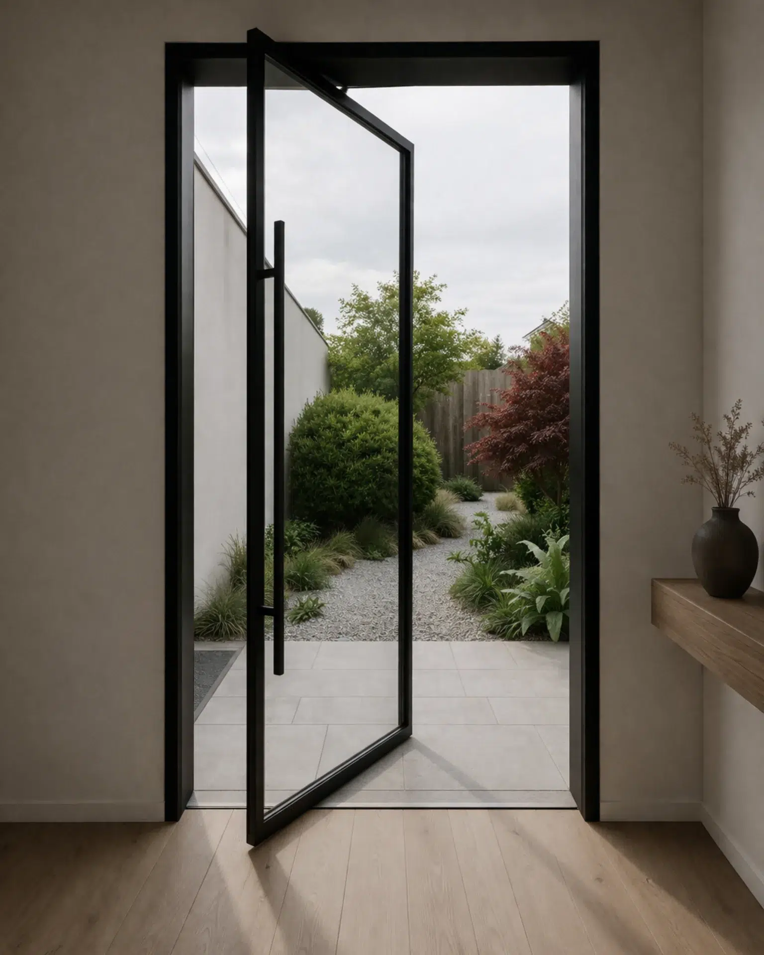 VLX 100 Pivot Door in Vero Beach, FL | TruePane Windows & Doors - detail 1